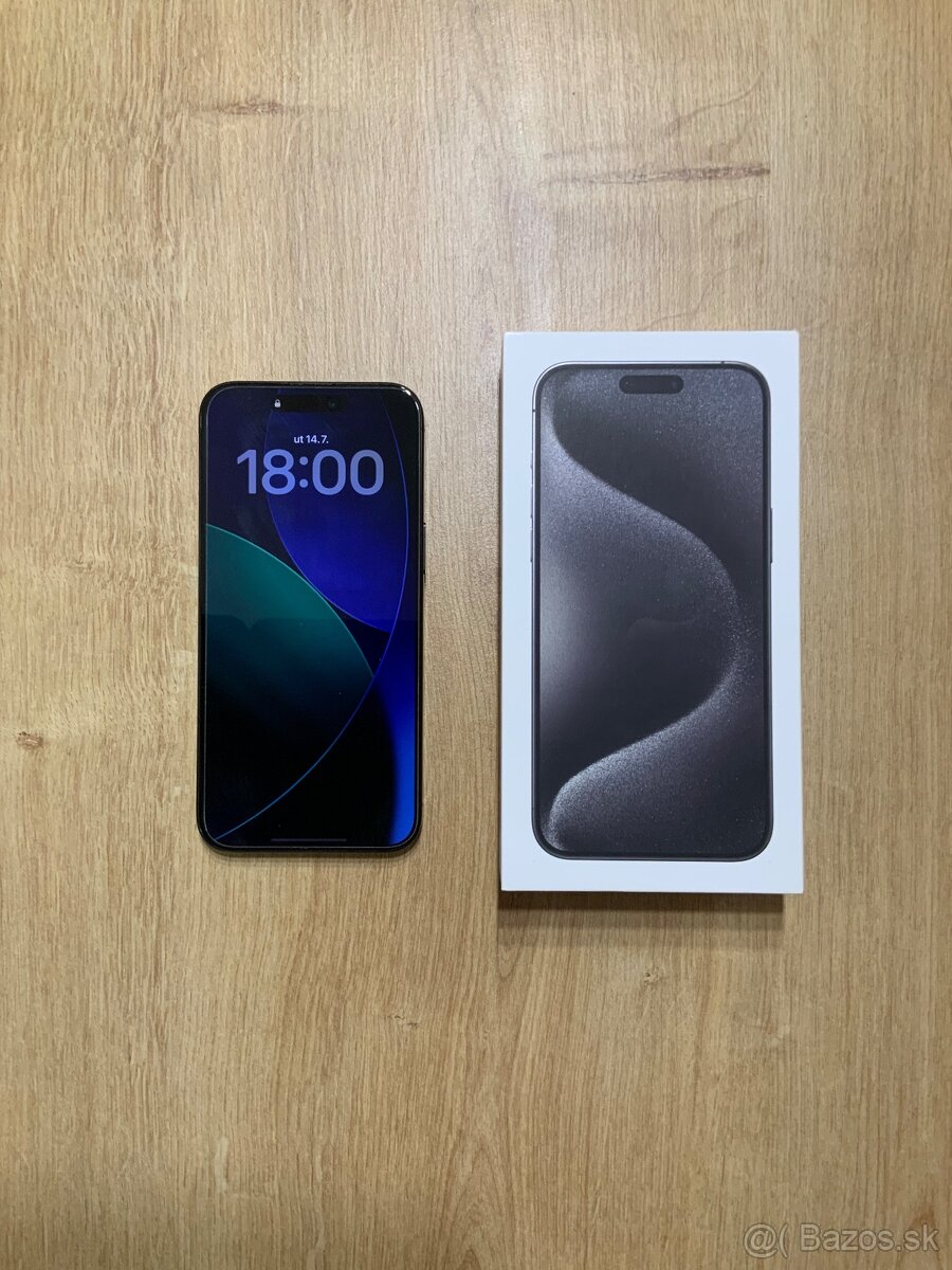 Apple iPhone 15pro 256GB Béžový