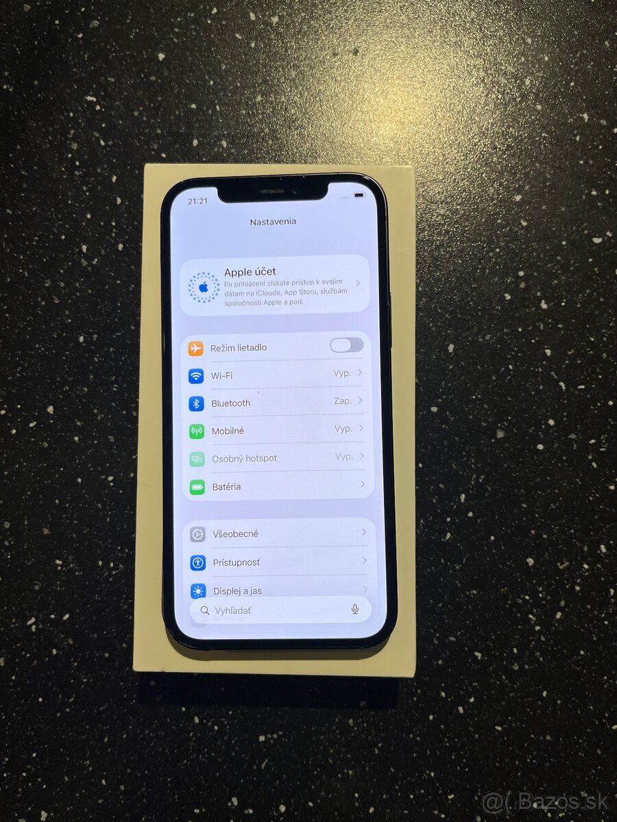 iPhone 12 čierny zdravie 100%