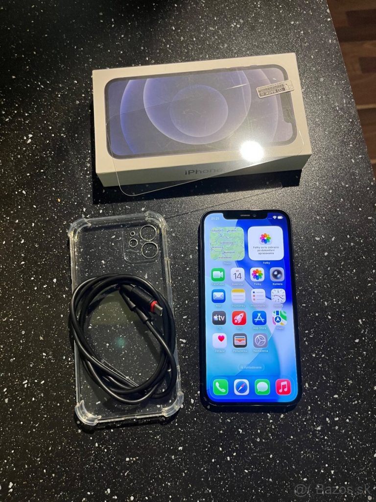 iPhone 12 čierny zdravie 100%