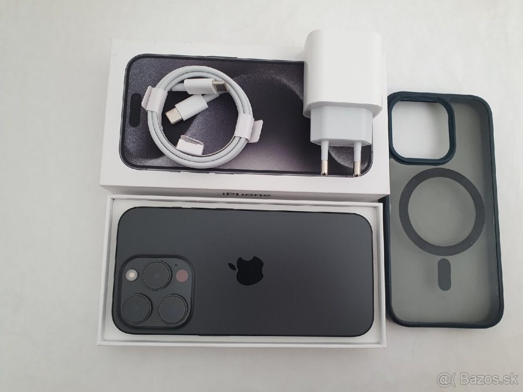 iPhone 15 PRO 128GB 100% kapacita batérie