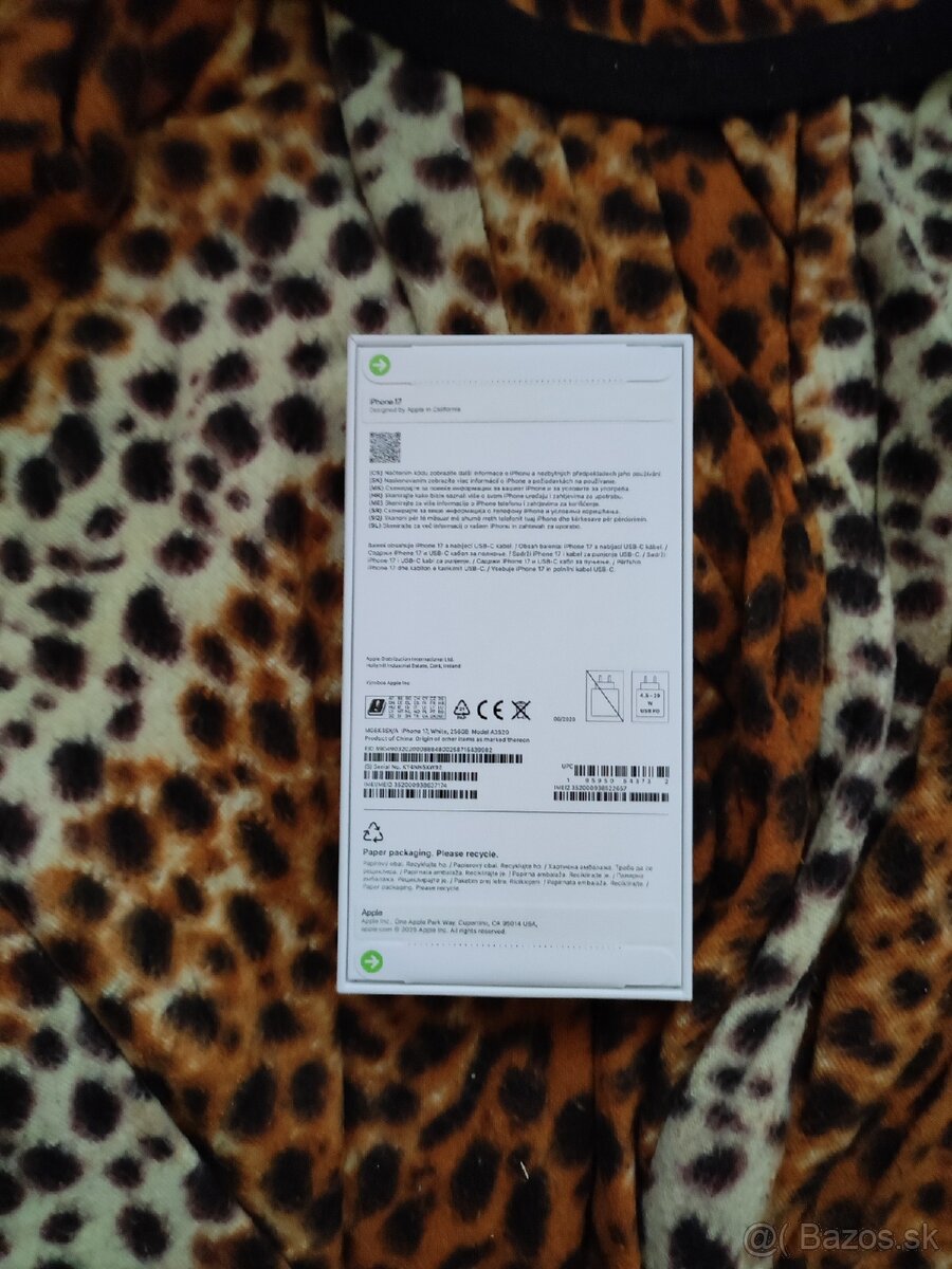 Apple iphone 17 256gb biely dnes kúpený v o2