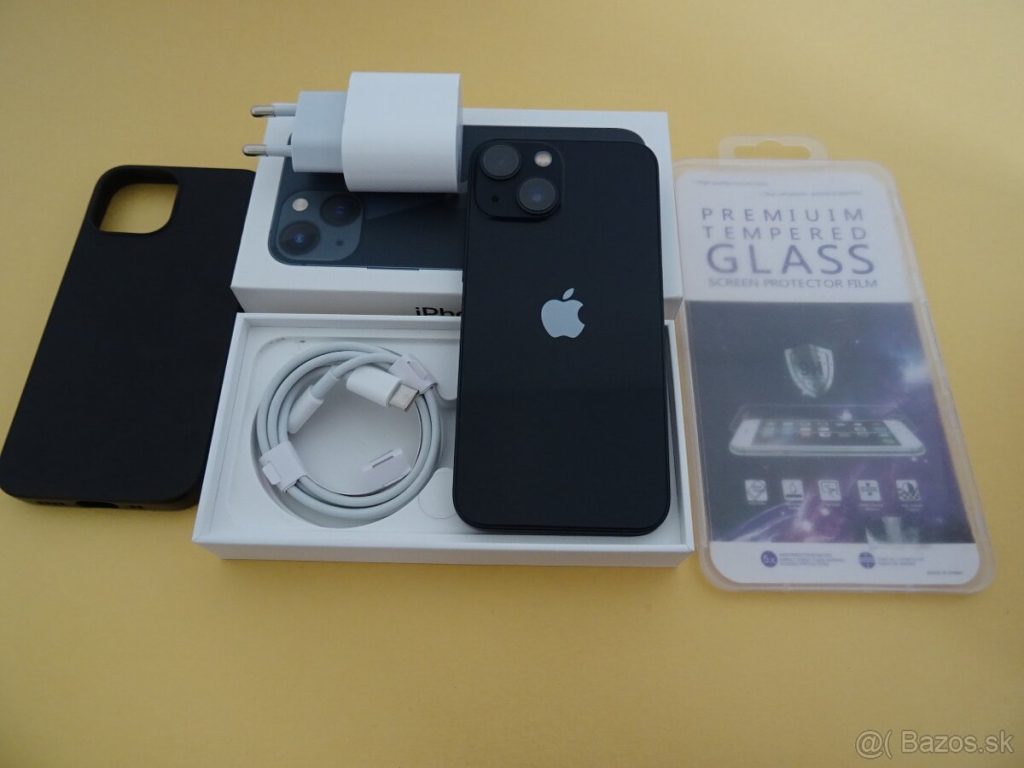 iPhone 13 Mini 128GB MIDNIGHT – ZÁRUKA 1 ROK – 100% BATERIA