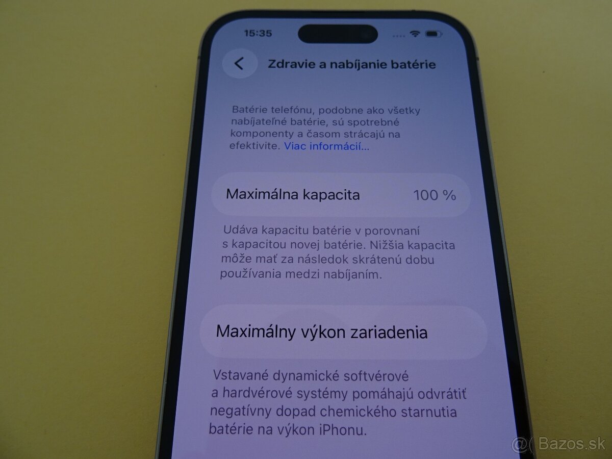 iPhone 14 PRO 128GB GOLD – ZÁRUKA 1 ROK – 100% BATERIA