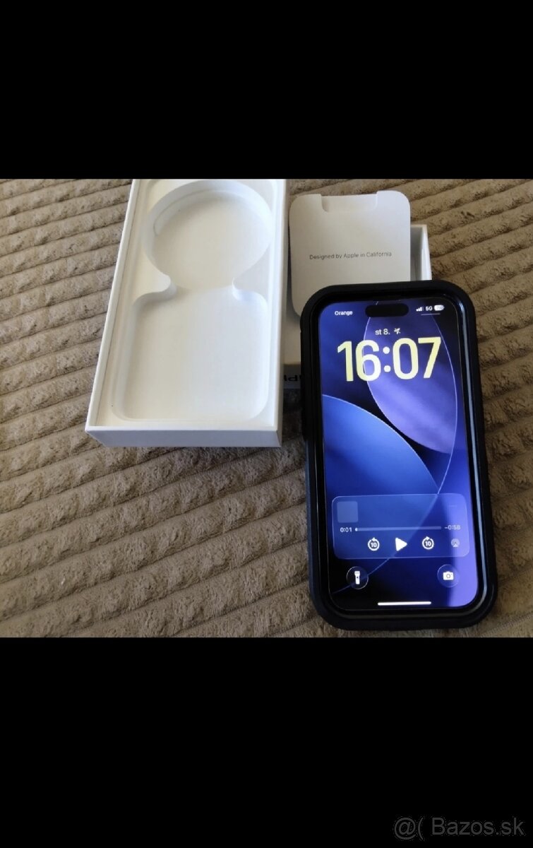 Iphone 15 128gb, Pekný stav, Nová🔋 100%, Záruka 1 Rok
