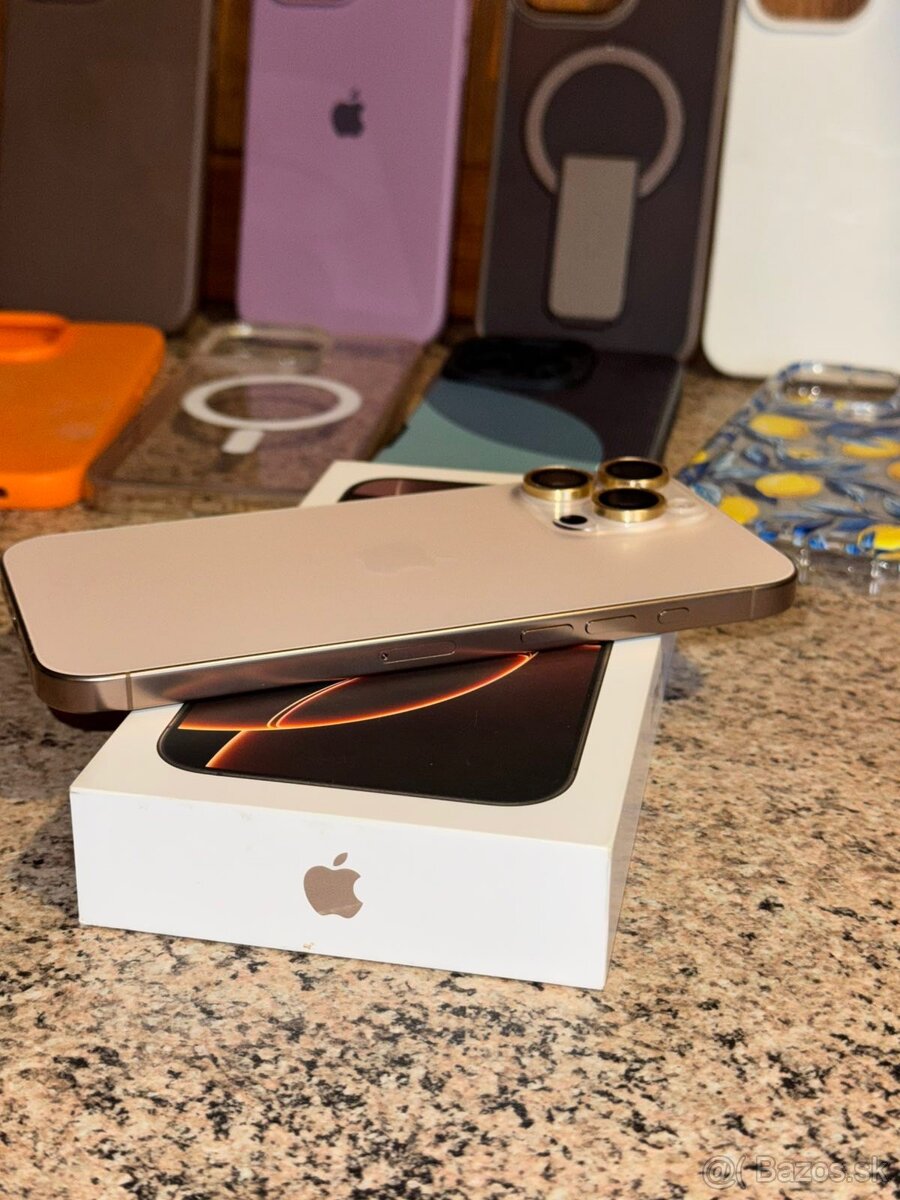 Predám iPhone 16 Pro Max 512 GB v perfektnom stave 📱