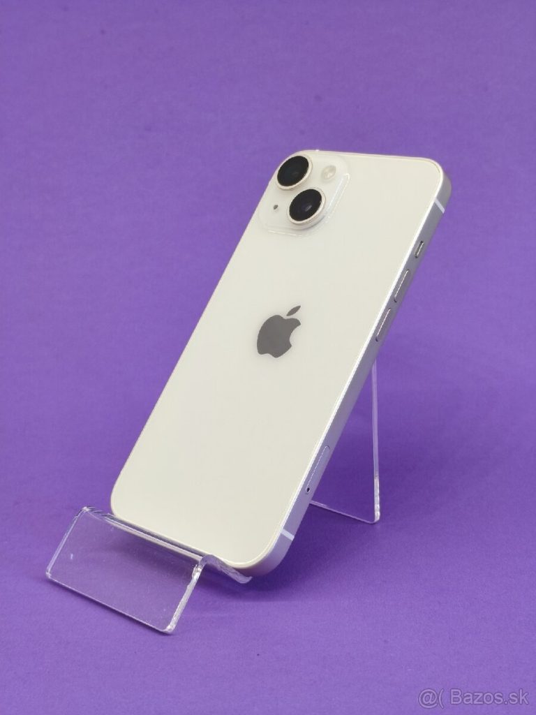 Iphone 14 128gb, stav 10/10, 🔋100%, ZÁRUKA 1 ROK