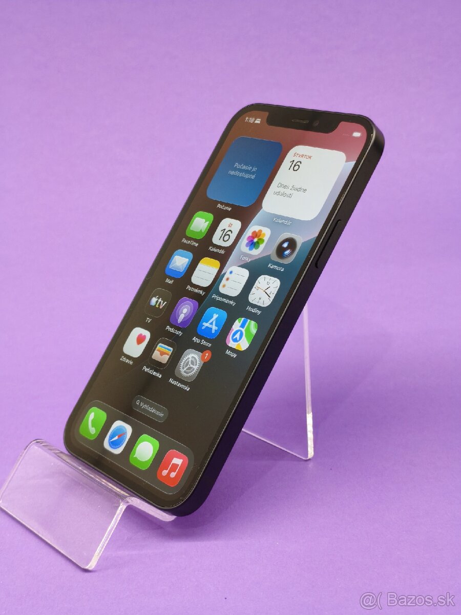 Iphone 12 128GB, 10/10, 🔋 Nová, ZÁRUKA