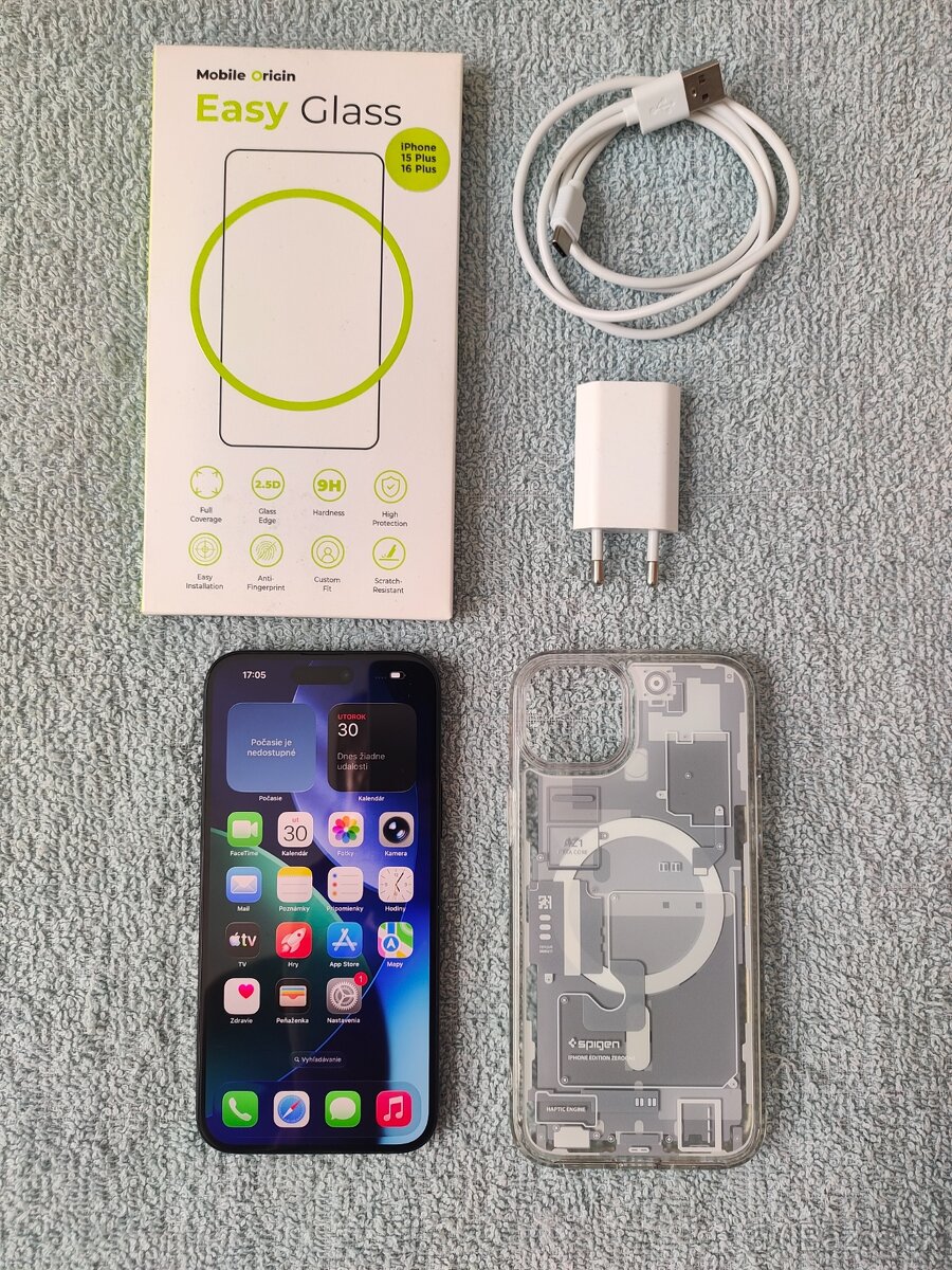 Apple iphone 15 Plus 128GB Black