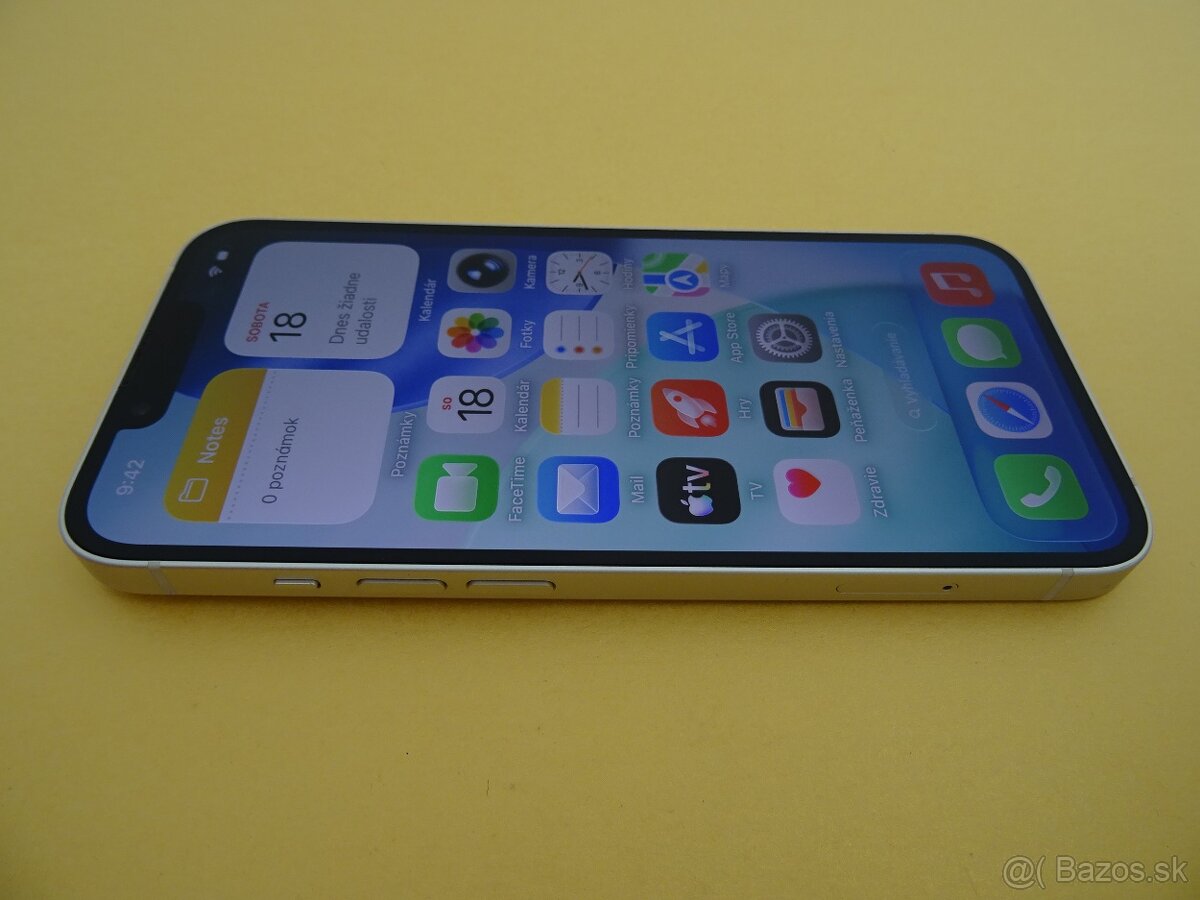 iPhone 13 256GB STARLIGHT – ZÁRUKA 1 ROK – 100% BATERIA
