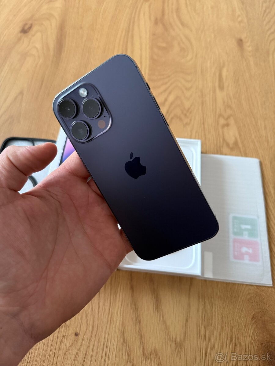 iPhone 14 Pro Max 128 gb Deep Purple v záruke +prislušenstvo