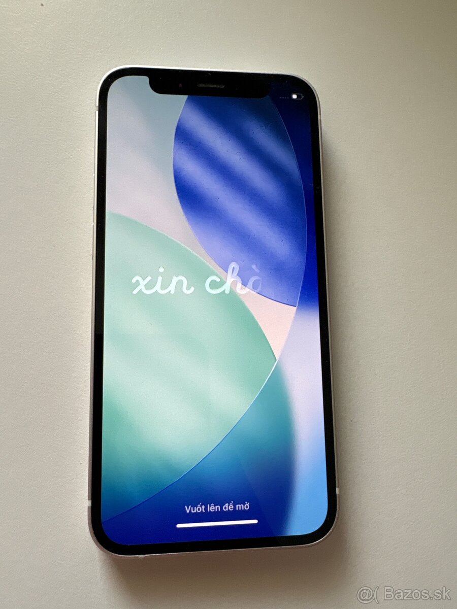 Predám iPhone 12 mini 128 GB – biely