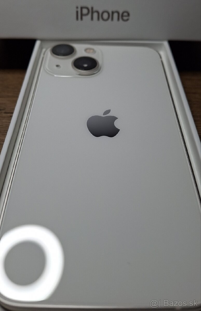 Iphone 13 Mini WHITE 128GB,ORIGINÁL BAT.100% TOP STAV