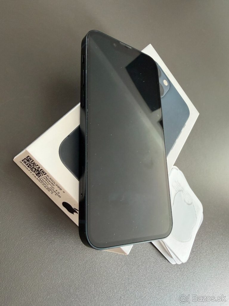 Apple iPhone 13 mini 256 GB Midnight modrá
