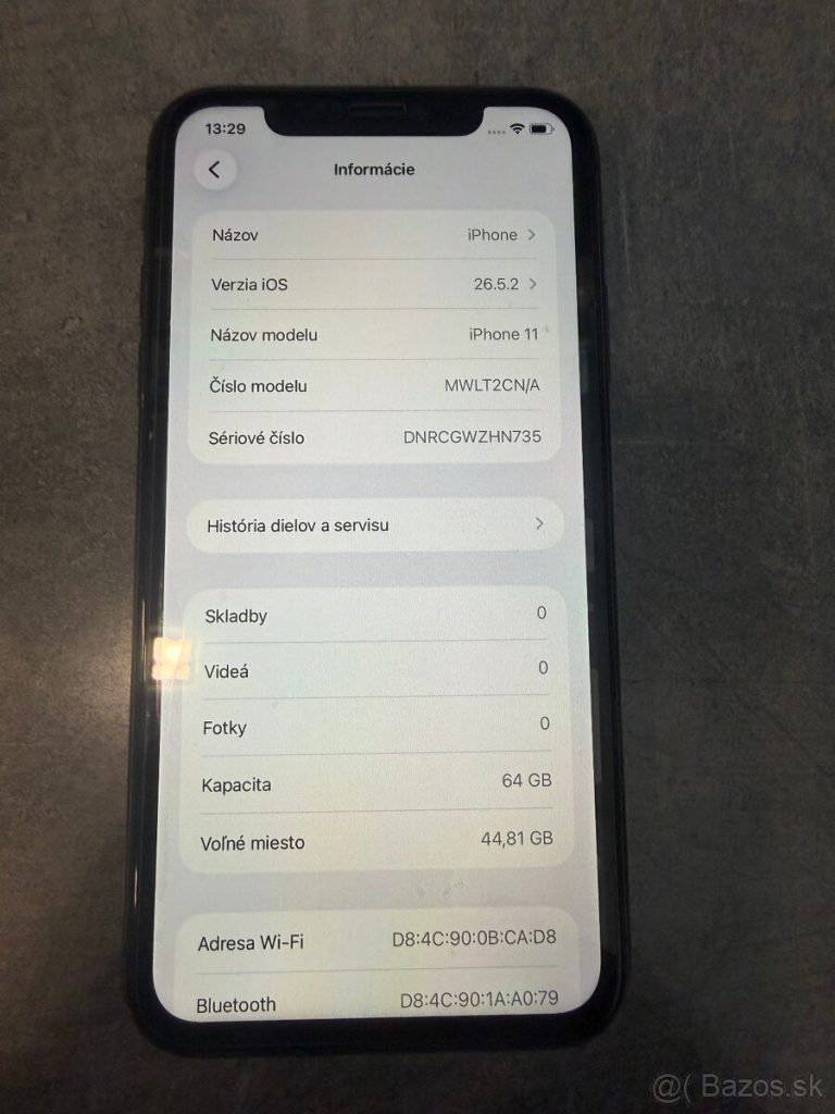 IPHONE 11 64GB-nová batéria