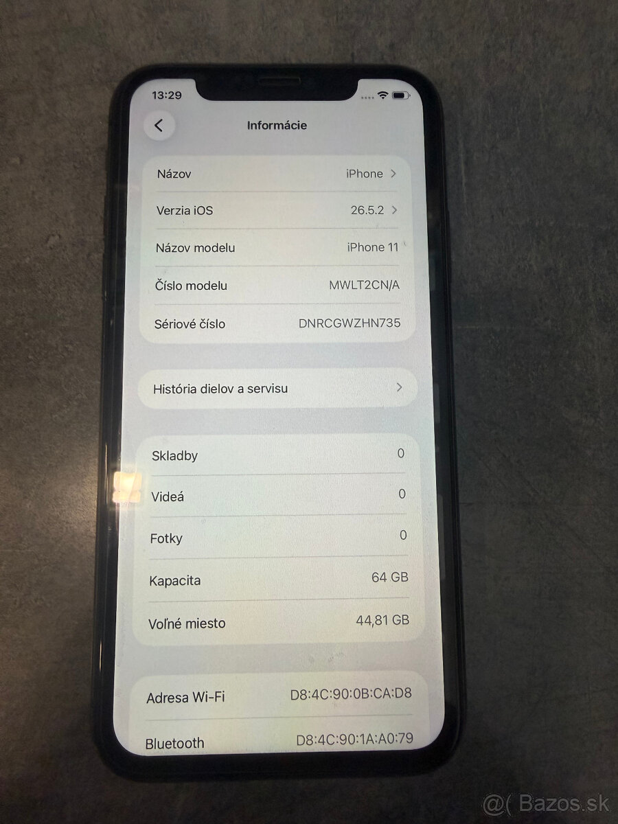 IPHONE 11 64GB-nová batéria