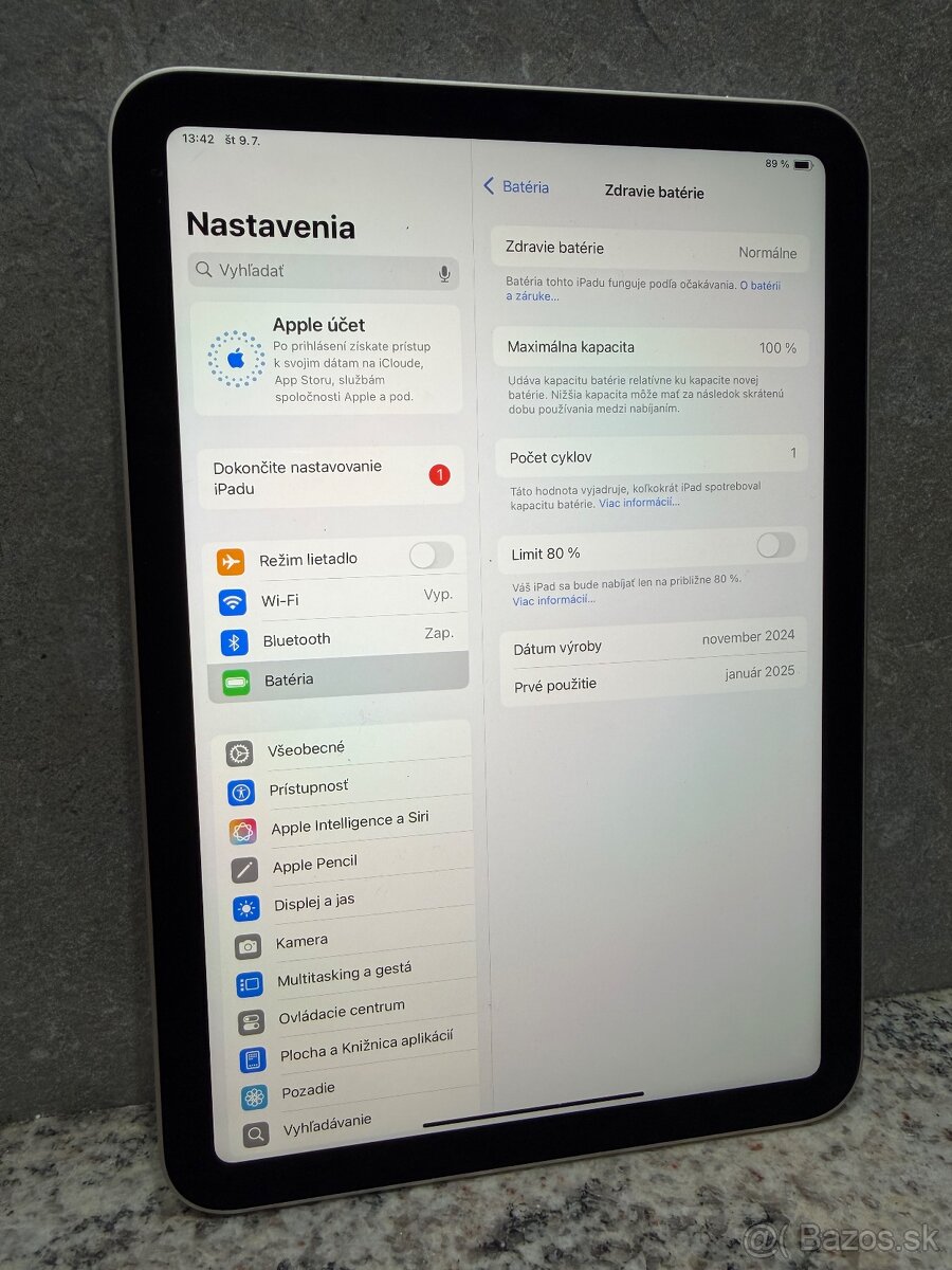 Nový Apple iPad Mini A17 Pro 128gb Wi-Fi Hviezdna biela