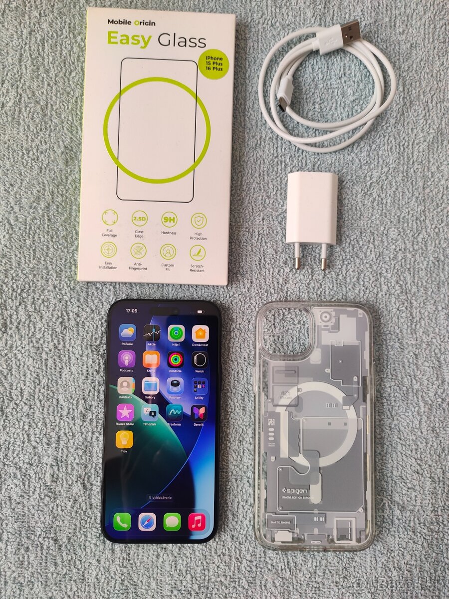 Apple iphone 15 Plus 128GB Black