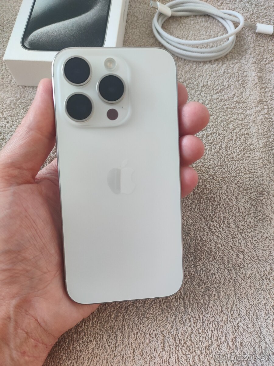 Apple iphone 15 PRO 128GB White Titanium