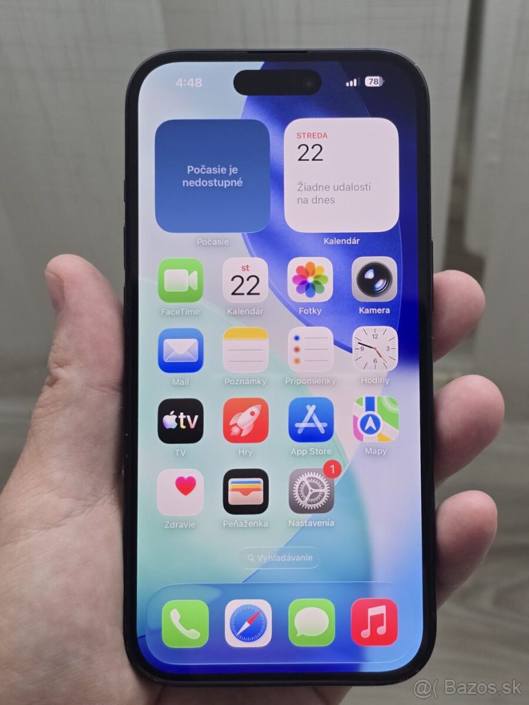 Predam iPhone 15 128gb, 100% Bateria