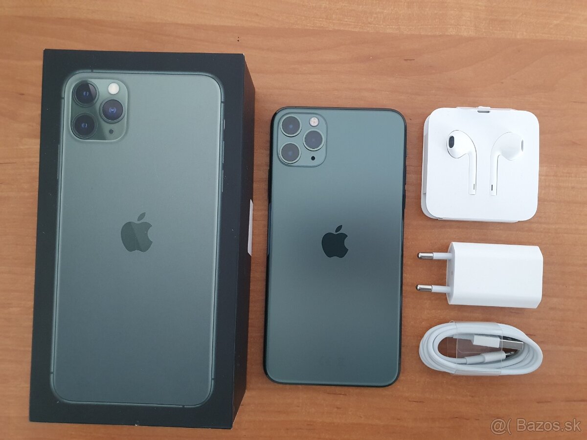 Apple iPhone 11 PRO MAX 256GB 100% Zdravie baterky