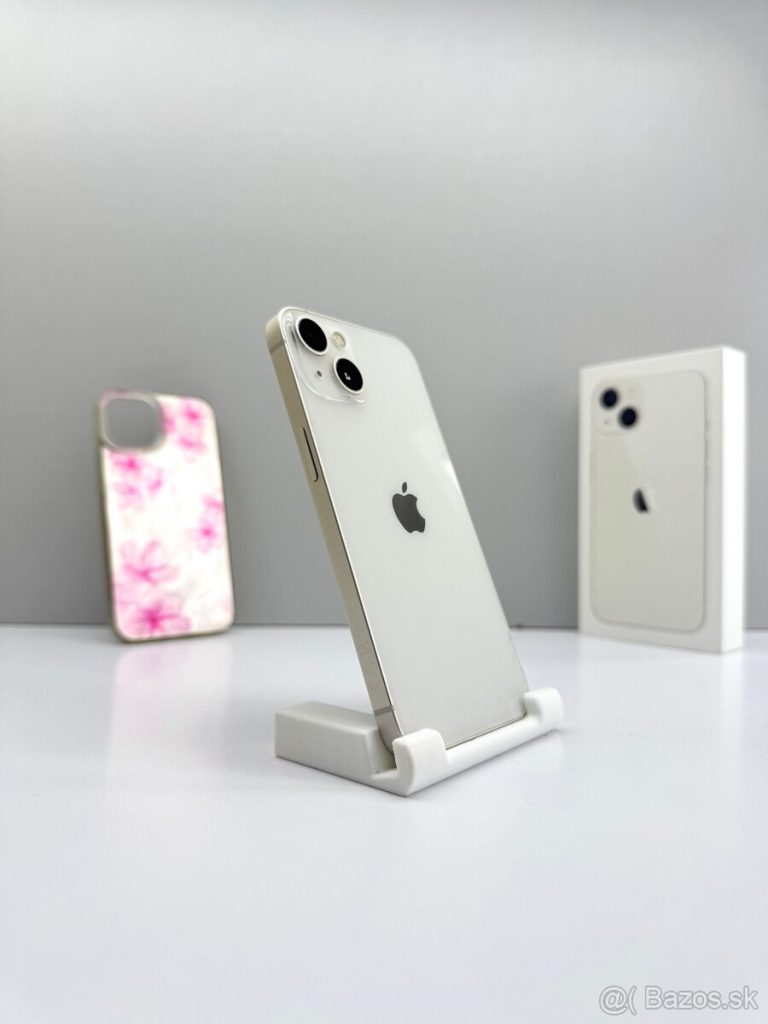 iPhone 13 256GB WHITE SUPER STAV 100% BATÉRIA