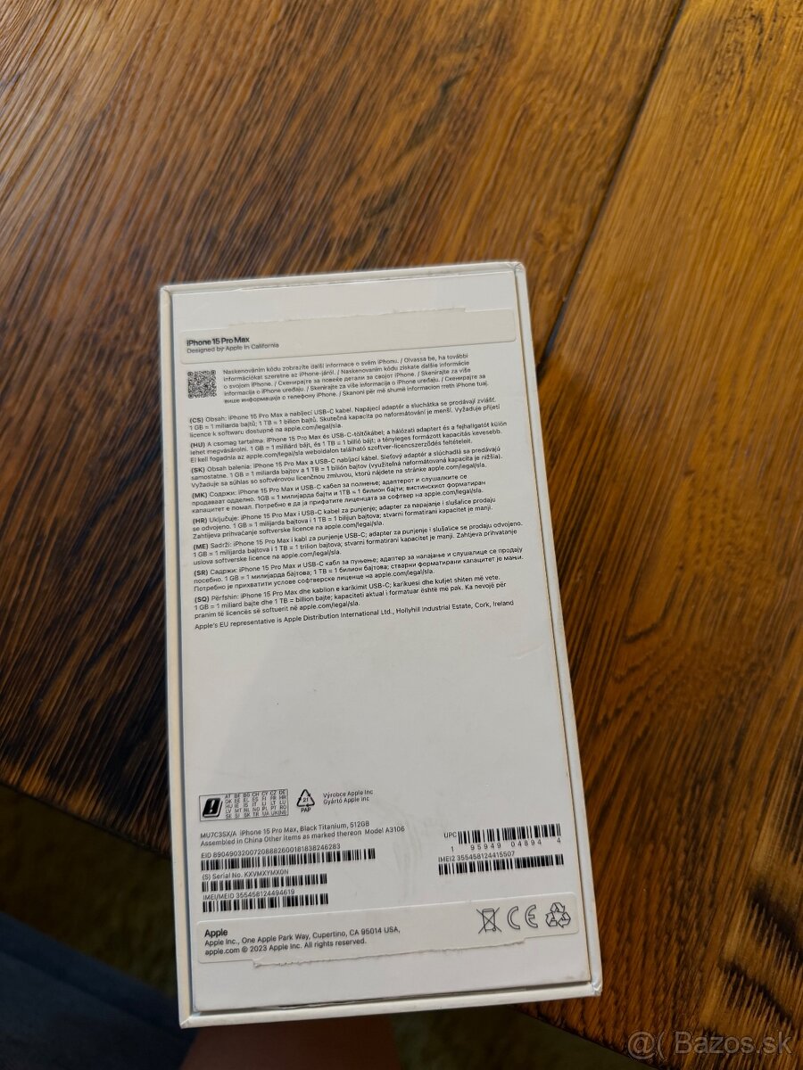 iPhone 15 Pro Max 512GB