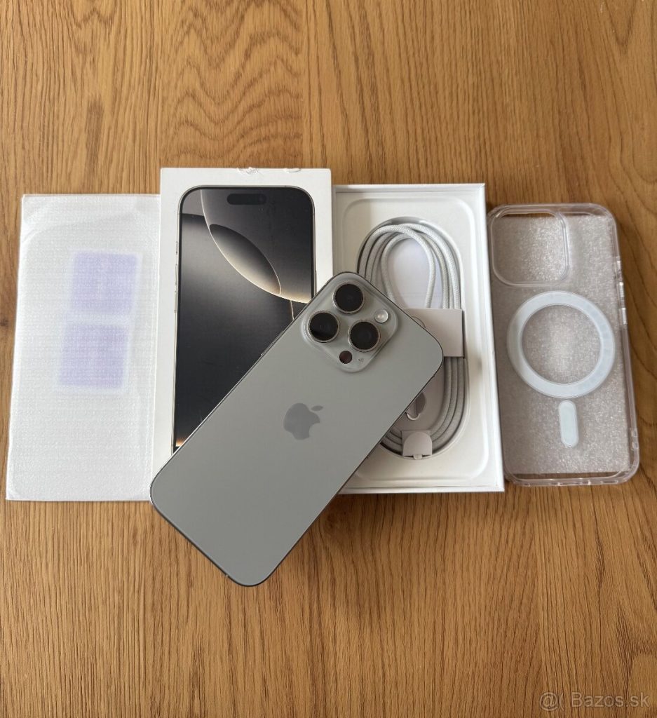 iPhone 16 Pro 128 gb Natural Titanium v záruke