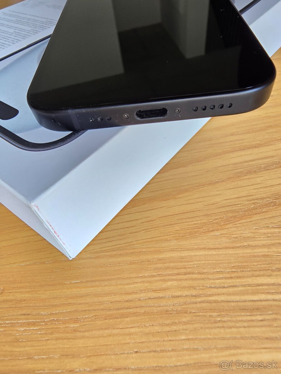 iPhone 15, Black, 128GB