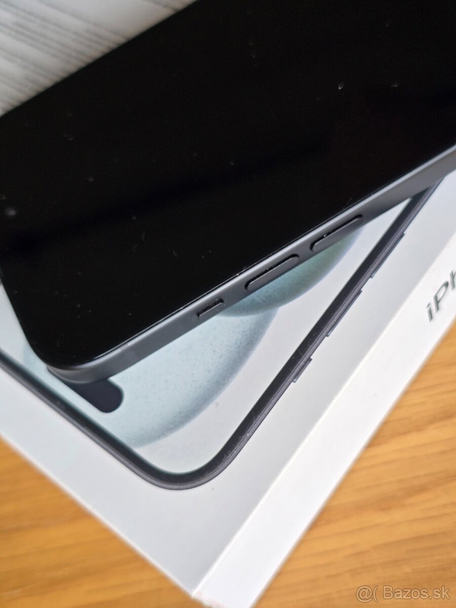 iPhone 15, Black, 128GB