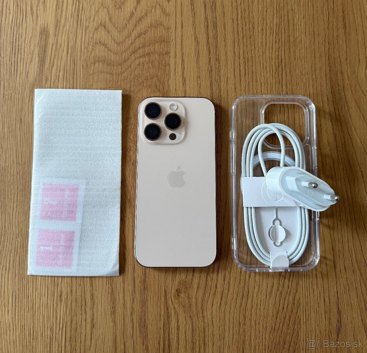 iPhone 16 Pro 128 gb Desert Titanium v záruke +príslušenstvo