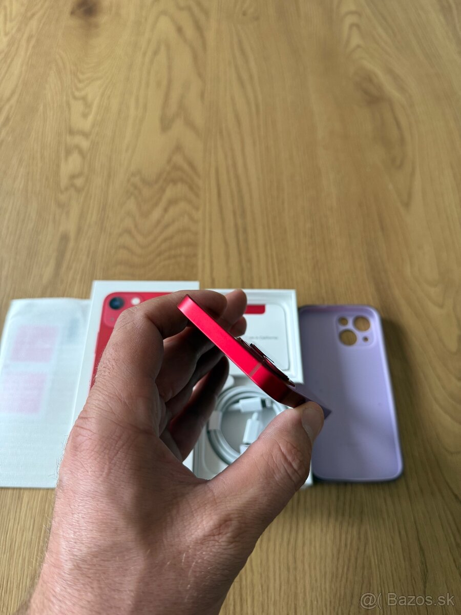 Iphone 13 Mini 128 gb Red – komplet príslušenstvo, záruka