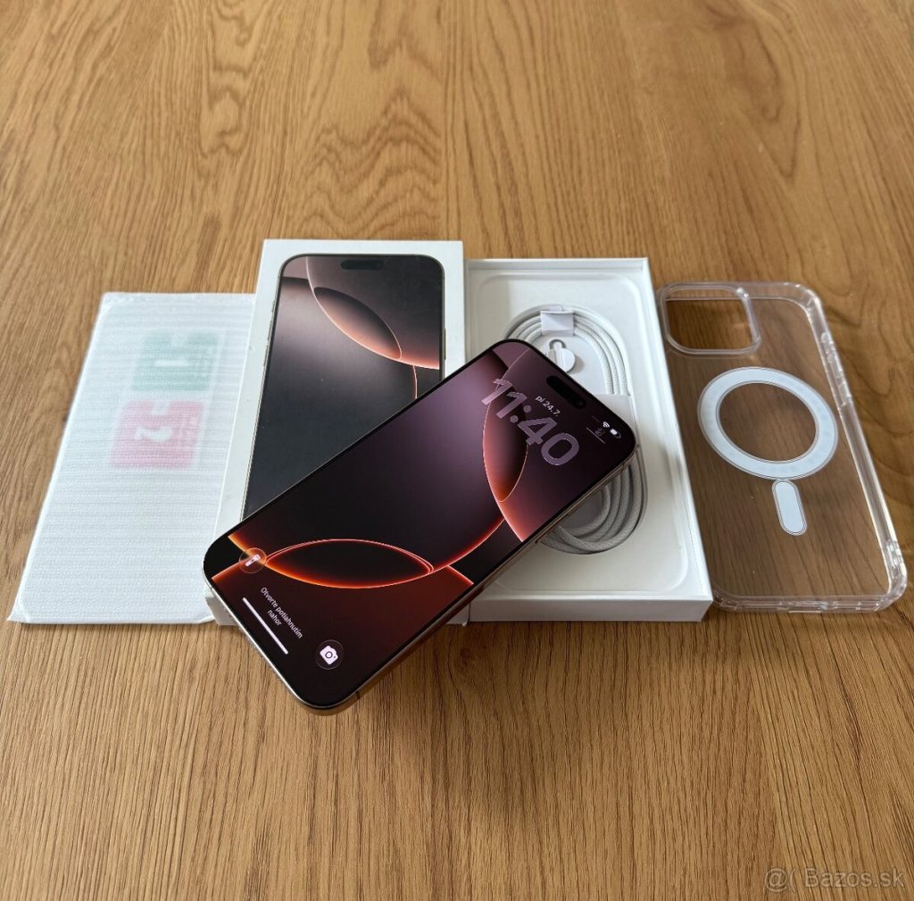 iPhone 16 Pro Max 256 gb Desert Titanium v záruke