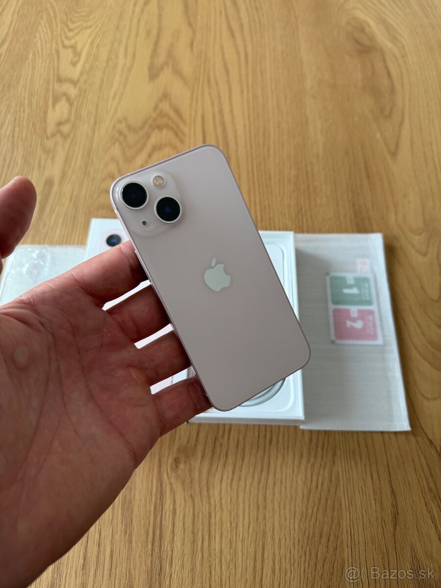 iPhone 13 Mini 256 gb Pink v záruke + príslušenstvo