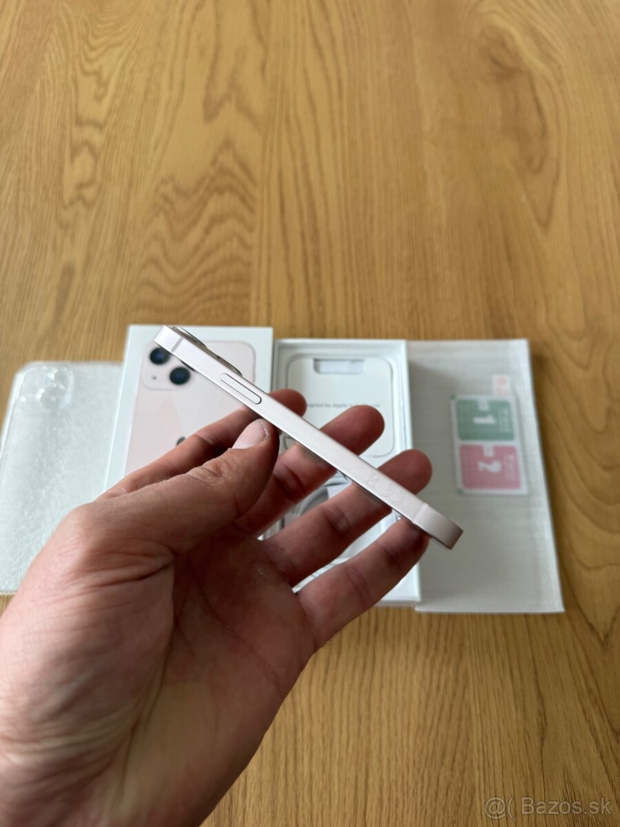 iPhone 13 Mini 256 gb Pink v záruke + príslušenstvo