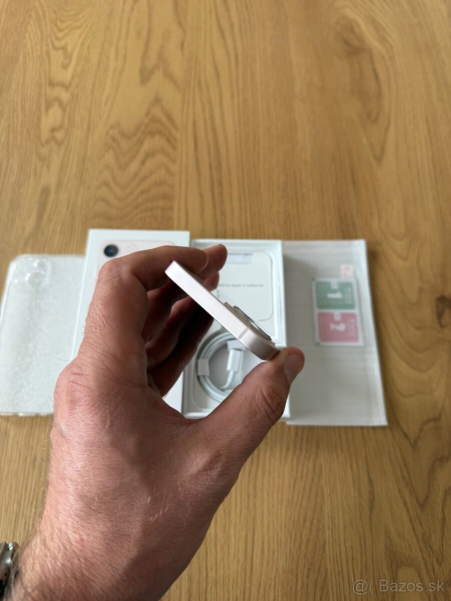 iPhone 13 Mini 256 gb Pink v záruke + príslušenstvo