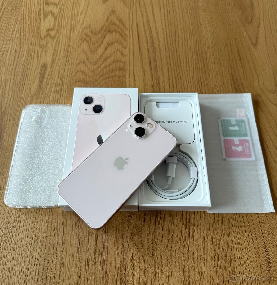 iPhone 13 Mini 256 gb Pink v záruke + príslušenstvo