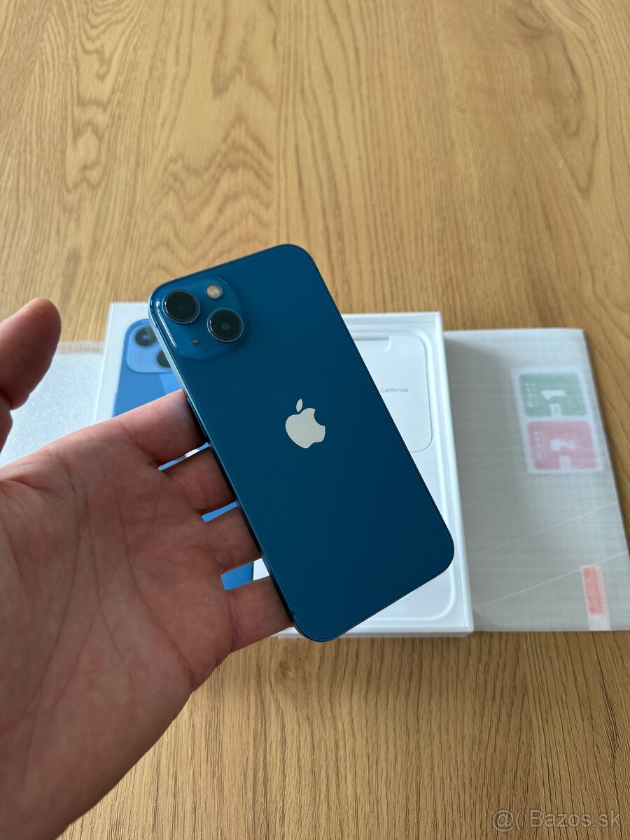iPhone 13 128 gb Blue – komplet príslušenstvo, záruka