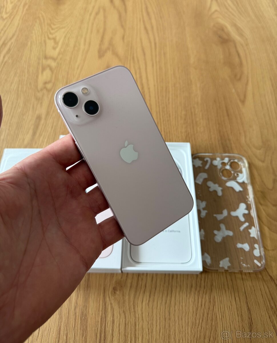 iPhone 13 128 gb Pink – komplet príslušenstvo , záruka