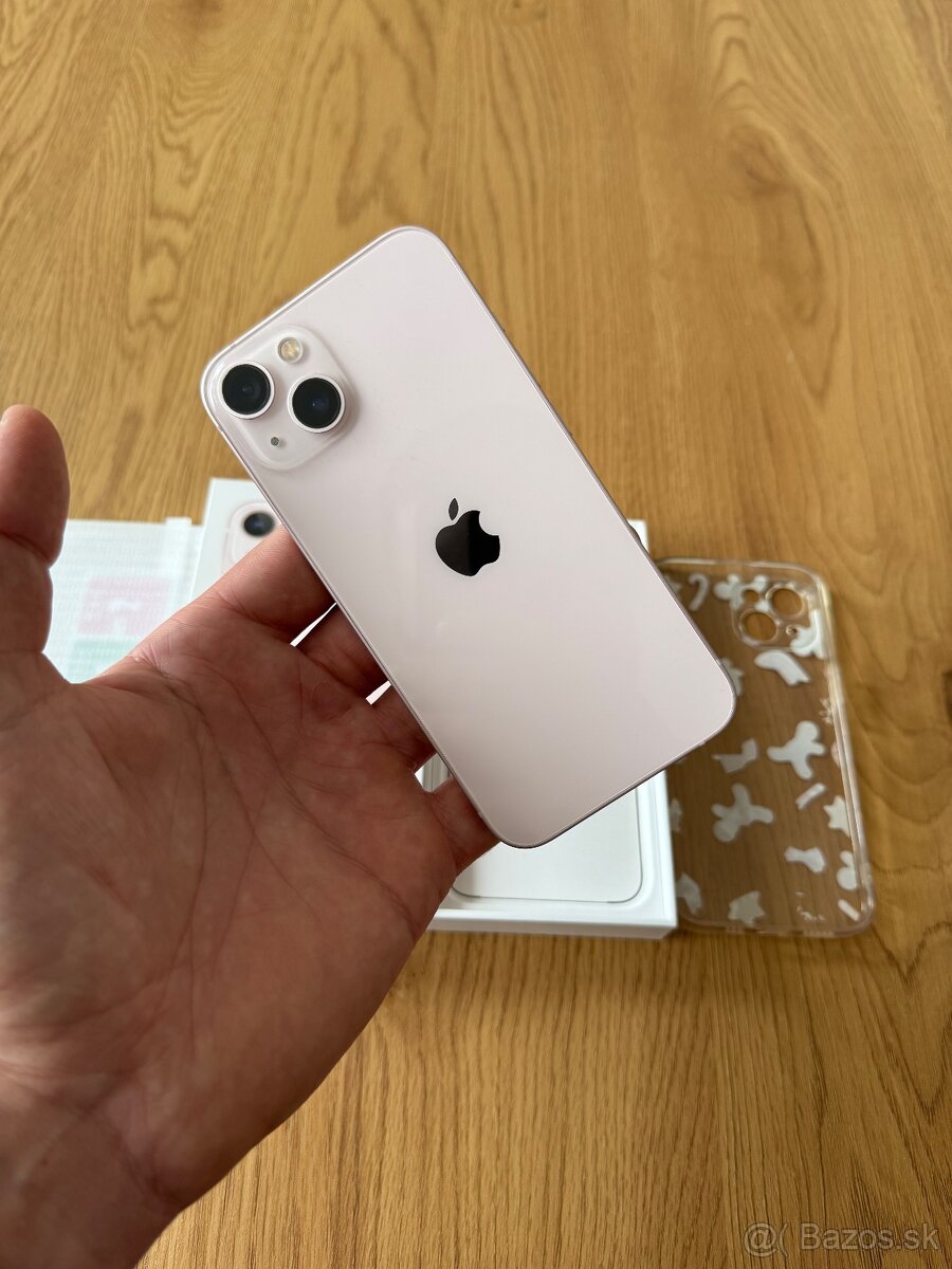 iPhone 13 128 gb Pink – komplet príslušenstvo , záruka