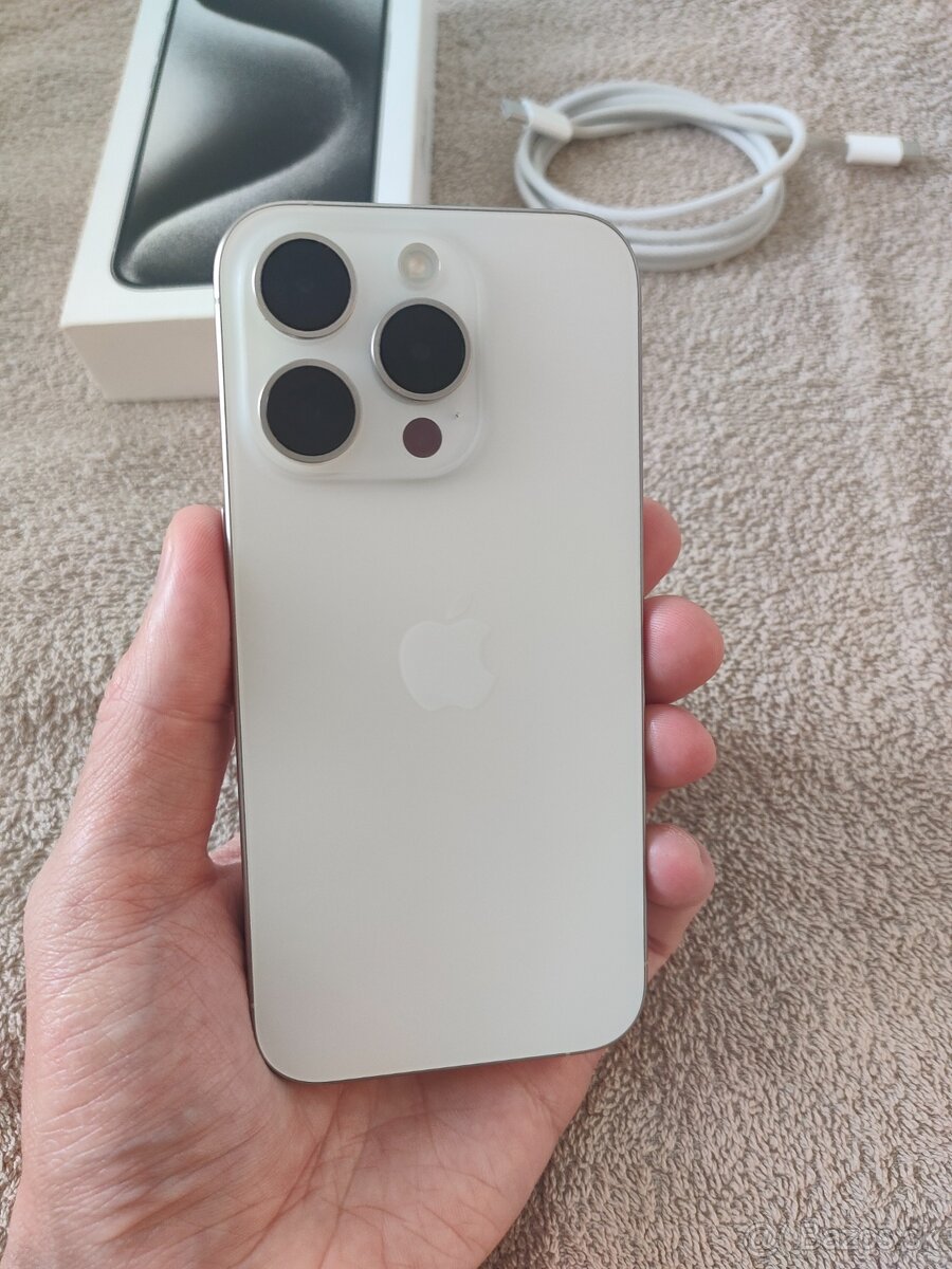 Apple iphone 15 PRO 128GB White Titanium