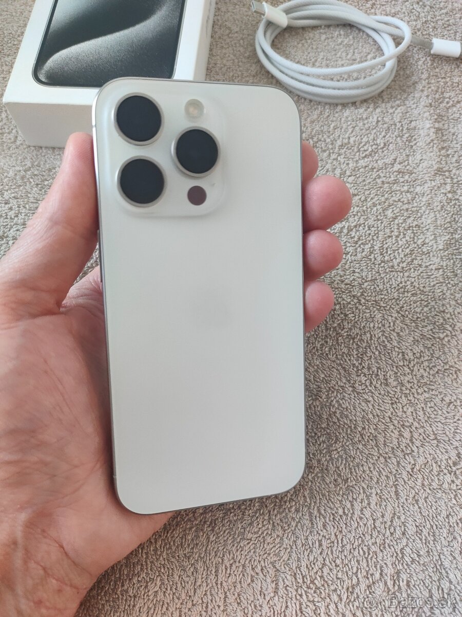 Apple iphone 15 PRO 128GB White Titanium