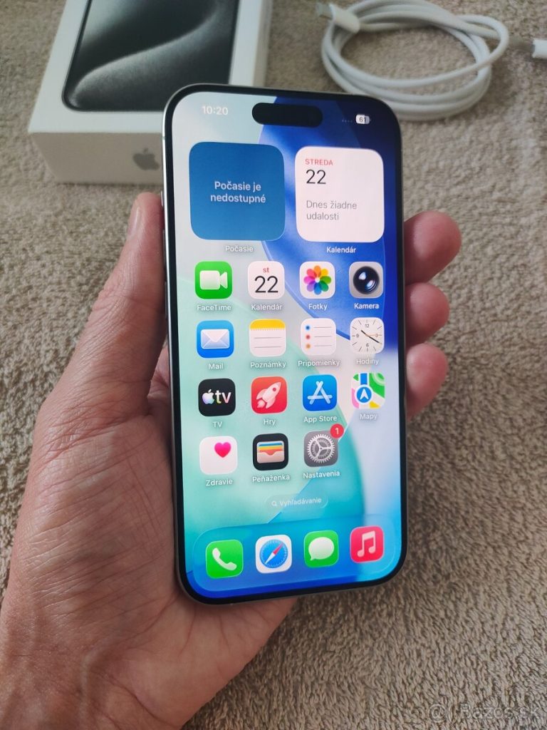Apple iphone 15 PRO 128GB White Titanium