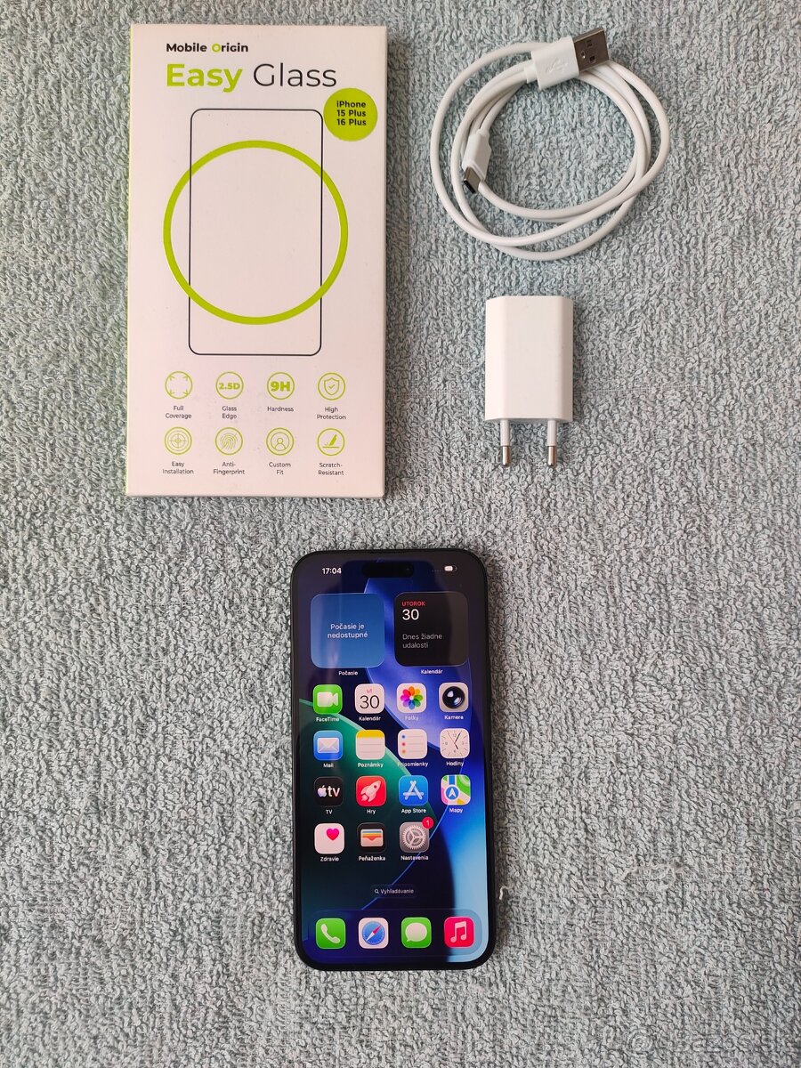 Apple iphone 15 Plus 128GB Black