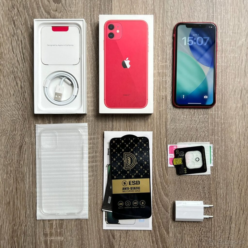 iPhone 11 128GB Červený ✨ | Záruka a 100% Batéria ✅