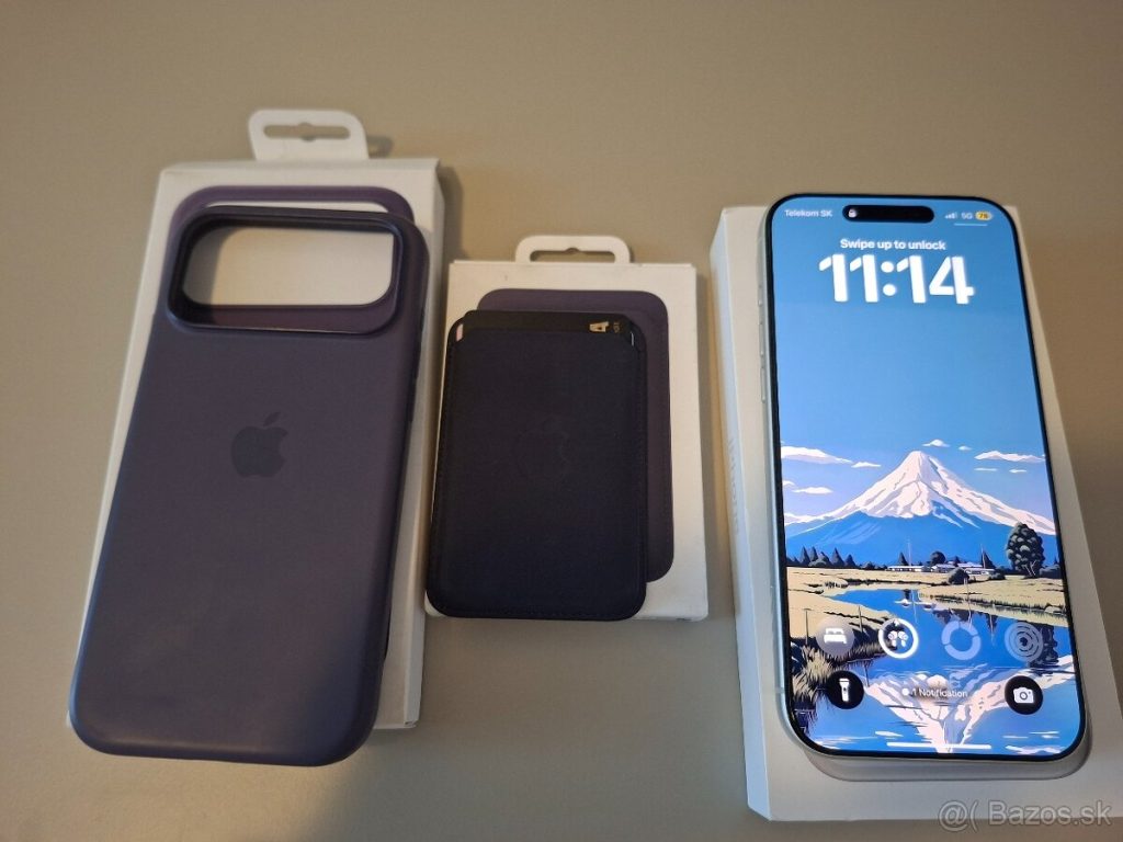 IPhone 17 Pro Max 256 GB strieborný – 21 mesiacov záruka