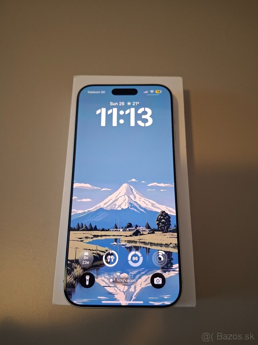IPhone 17 Pro Max 256 GB strieborný – 21 mesiacov záruka