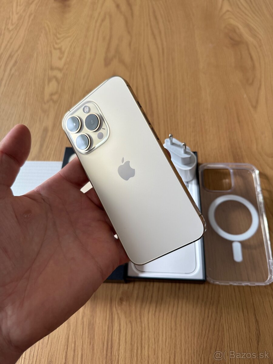 iPhone 13 Pro 128 gb Gold – komplet príslušenstvo , záruka