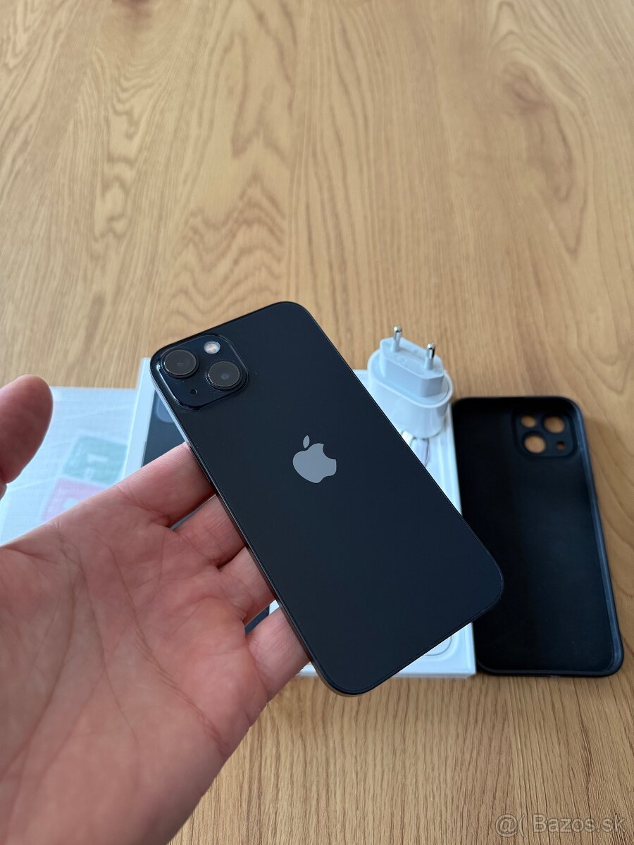 iPhone 13 128 gb Midnight – komplet príslušenstvo, zaruka