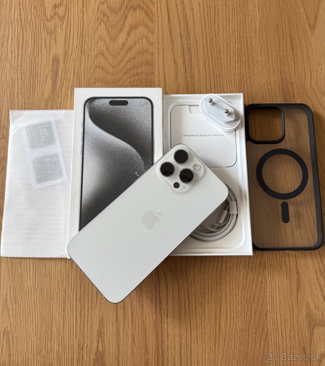 iPhone 15 Pro Max 256 gb White Titanium v záruke