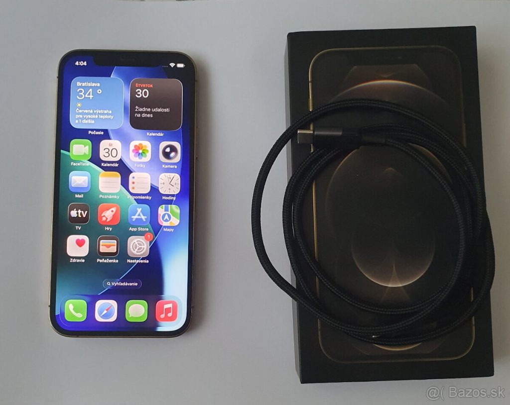 Iphone 12 PRO 128 GB- zlatý